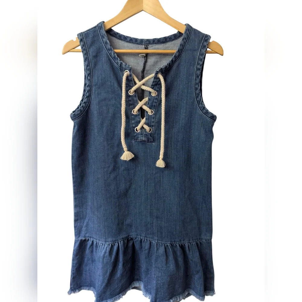 aerie Jean Dress - Picture 3 of 5